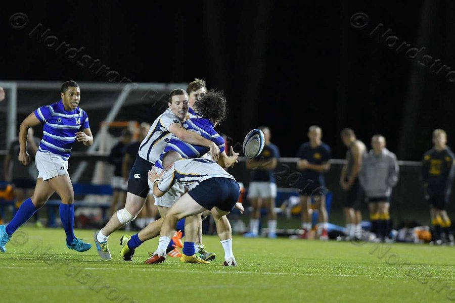 Wheaton Men\'s Rugby vs Mass Maritime.  Photo by Keith Nordstrom